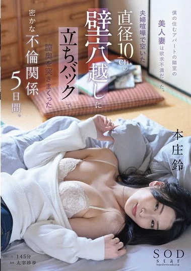 START-085 Tembok Jebol Membuatku Berhubungan Intim Dengan Istri Tetanggaku Disamping Kost! – Suzu Honjo