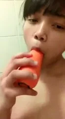 Cam Laura Tkw Colmek Pake Wortel